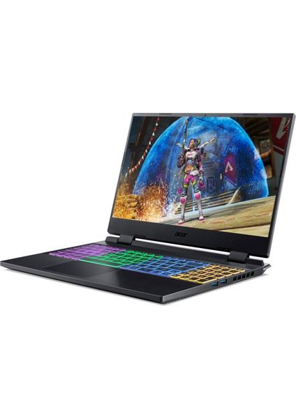 Nitro 5 Intel Core I7 12700H 48GB 512GB SSD RTX4060/8GB 165HZ 15.6" Fhd Fdos Taşınabilir Bilgisayar NH.QM0EY.002 & Per4 Çanta NHQM0EYP327