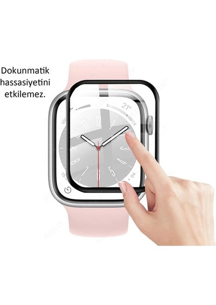 Apple Watch Ultra 49MM Ekran Koruyucu 3D Kavisli Full Kaplama Pmma