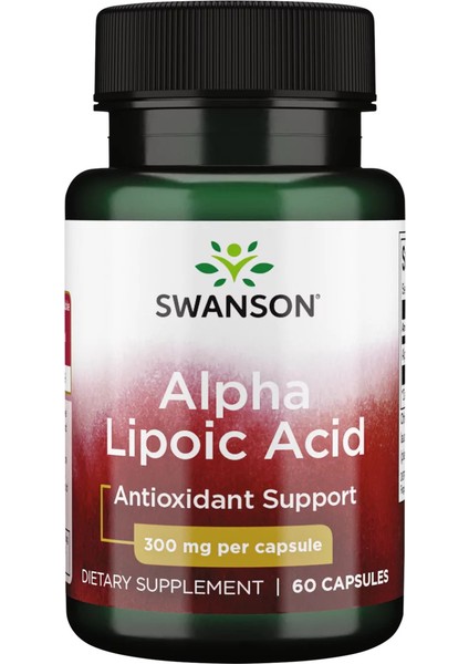Alpha Lipoic Acid, 300 mg 60 Capsule