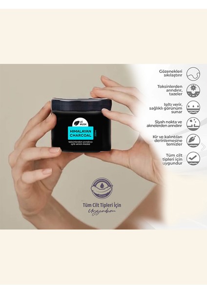 Himalayan Charcoal Toksinlerden Arındırıcı Işıltı Veren Maske modelleri