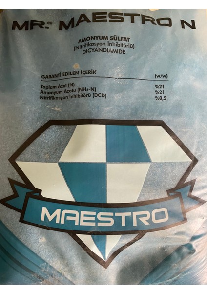 Mr. Maestro N21 25 kg Azotlu Damlama Gubresi