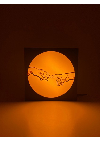 Minimalist Çizim Tasarım - Işıklı Dekor modelleri