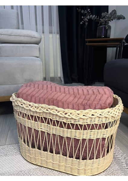 Rattan Dekoratif Sepet 35X50 cm