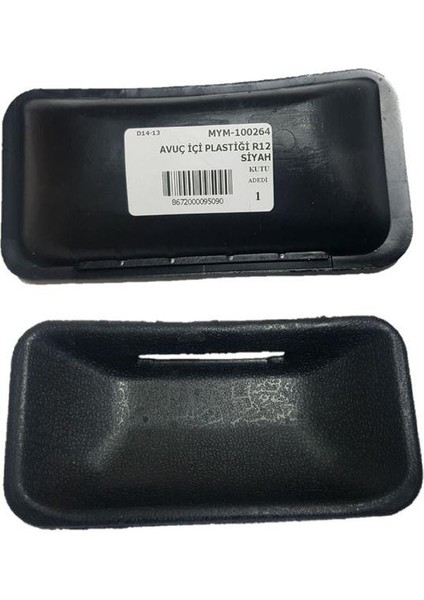 Avuç Içi Plastiği R12 Siyah
