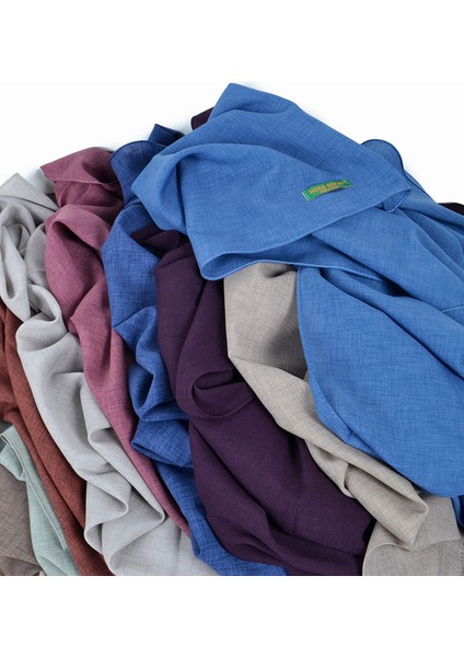 Denım Şal - Yüksek Kaliteli, Hafif Tasarım, Pastel Renk Seçenekleri, Kolay Şekil Alan, Şık ve Zarif Bir Görünüm (Hediye Ambalajlı) indirimleri