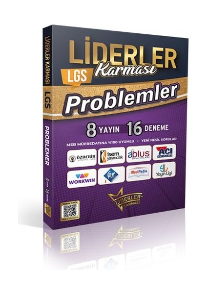 Liderler Karması Lgs Problemler Denemeleri 8 Yayın 16 Deneme