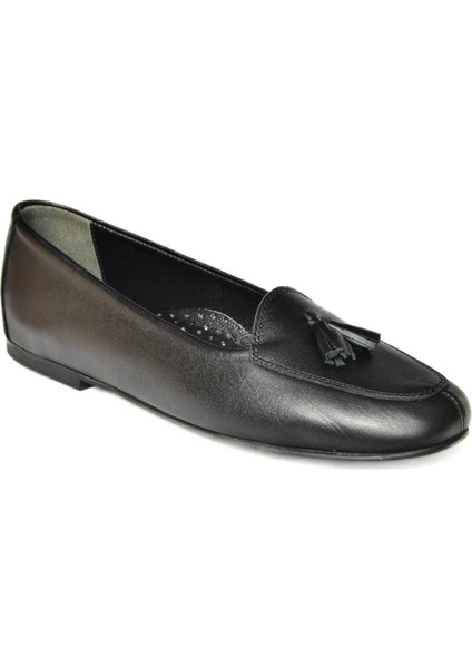 R667001203 Siyah Deri Babet indirimleri