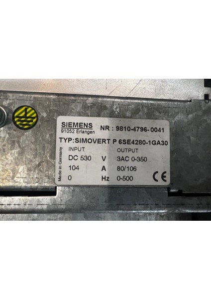 6SE4280-1GA30, 6SE42801GA30-04 Sıemens fırsatları