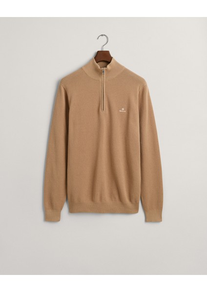 Erkek Yeşil Regular Fit Yarım Fermuarlı Kazak 8040523.248 modelleri