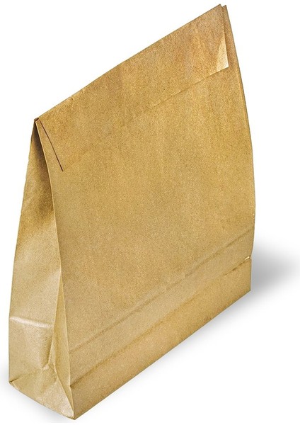 Roco Paper Co. Roco Paper Hediye Paketi 25*8*36 cm Kese Kağıdı Yapışkanlı Ağız Altın 25'li Paket