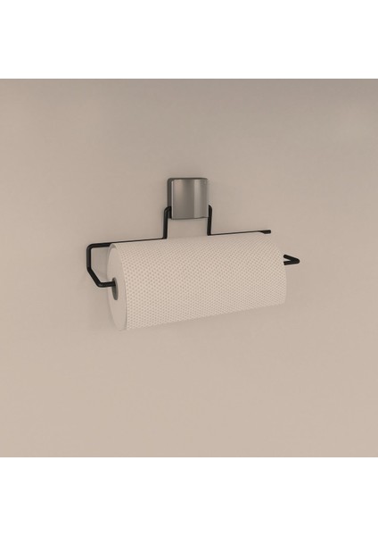 Dekoratif DC-4776 Krom Rulo Havlu Askı Modern Banyo Aksesuarı