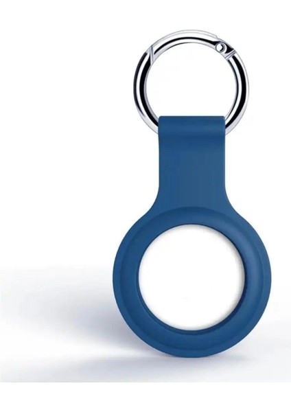 Airtag Için Uyumlu Anahtarlıklı Koruyucu A010 Silikon Kılıf Lacivert fiyatları