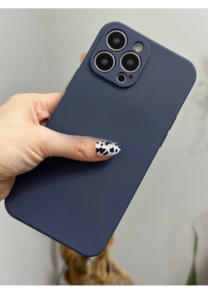 iPhone 15 Pro Max Uyumlu Kamera Korumalı Soft Dokulu Renkli Yumuşak Silikon Kılıf