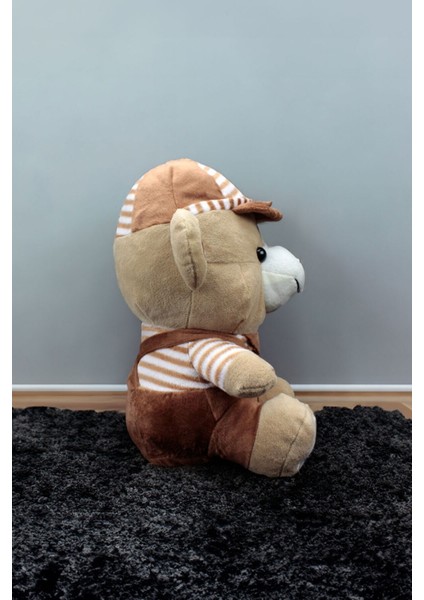 Adm Store Hugs Baby Kahverengi Elbiseli Peluş Ayıcık 38 cm Sevimli Hugs Baby Kahverengi Elbiseli Peluş Ayıcık 38 cm