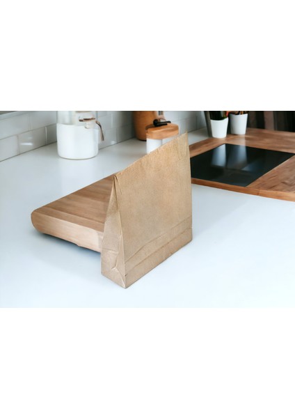 Roco Paper Hediye Paketi 15*6*25,5 cm Kese Kağıdı Yapışkanlı Ağız Gümüş 25'li Paket fırsatları
