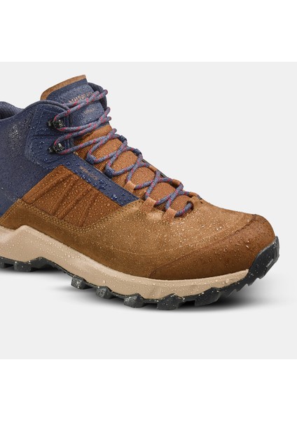 Quechua Erkek Outdoor Su Geçirmez Bot - Orta Boy Gövdeli - Kahverengi - MH500 fiyatları