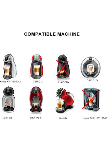 Dolce Gusto Kahve Makineleri Için Kahve Kapsülleri Dönüştürücü Adaptörü (Yurt Dışından) indirimleri