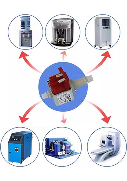 Kp1 53W Plastik Minyatür Elektromanyetik Pompa Emme Pompası 750ML/MIN (Yurt Dışından)