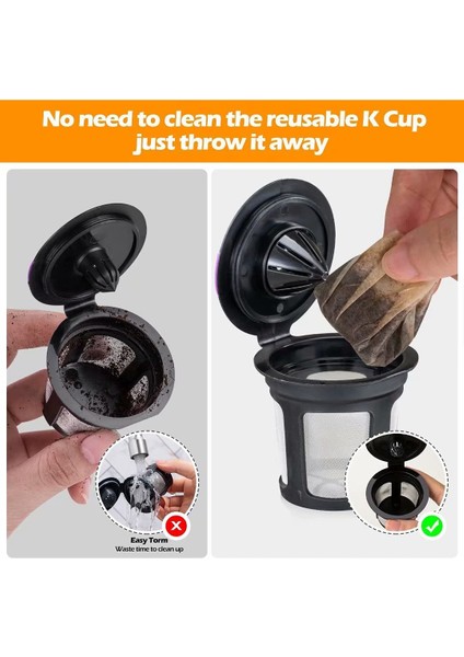 Tek Kullanımlık Kağıt Filtre, 400 Sayım K Bardak Kağıt Kahve Filtreleri (Yurt Dışından) fırsatları