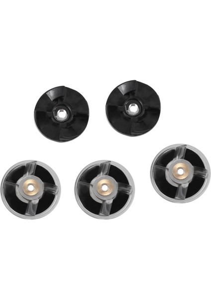 Magic Bullet Yedek Yedek Için 3 Plastik Dişli Tabanı + 2 Kauçuk Dişli (Yurt Dışından)