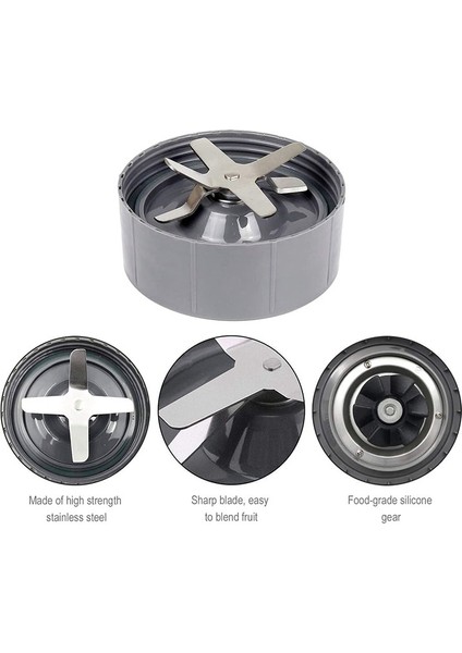 Adet Yedek Çapraz Bıçak Çıkarıcı Nutri Blender Sıkacağı Için Fit (Yurt Dışından)