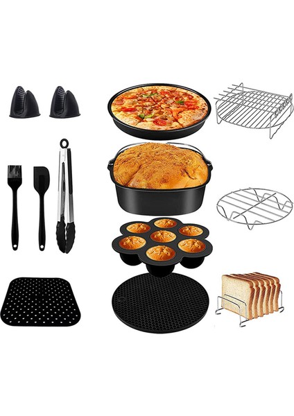 5,5 L Kare Yağsız Fritöz, Cosaori/philips Için 5l 5,2l 5,5l 5,7l (Yurt Dışından)