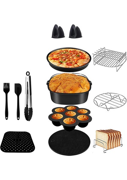 5,5 L Kare Yağsız Fritöz, Cosaori/philips Için 5l 5,2l 5,5l 5,7l (Yurt Dışından)