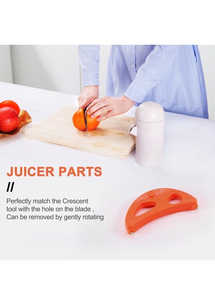 Jack Lalanne Power Juicer Delux & Pro & Classic Için Hilal Aracı (Yurt Dışından)