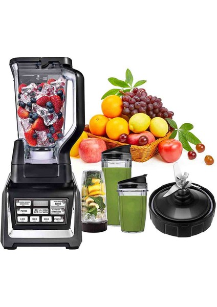 Nutri Ninja Auto-Iq Blender Ek Parçaları Için 7 Kanatlı Blender Bıçağı (Yurt Dışından)