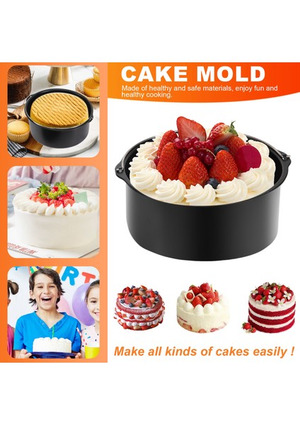 Ninja Foodi 5&6.5&8 Qt OP101 Için 7 Takım Hava Fritöz Bakeware Aksesuarları (Yurt Dışından)