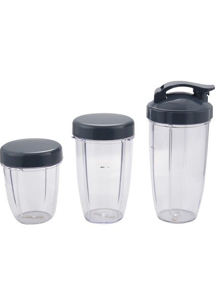 3 Adet Bardak 32 Oz Colossal +24 Oz Uzun +18OZ Küçük Bardak+3 Kapak (Yurt Dışından)