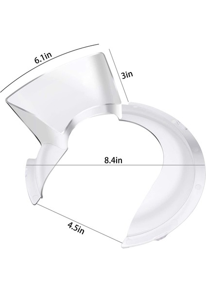 KN1PS Dökme Kalkanı W10616906 Mutfak Bataryası Yardımı Için Cilalı (Yurt Dışından)