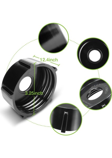 Buz Bıçakları Conta Kaplinli Oster Için 3 Adet Yedek Parça Kiti (Yurt Dışından)