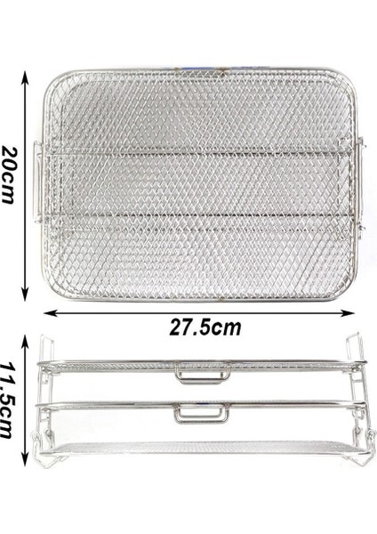 Foodi Grill Xl FG551 IG651 Çok Katmanlı Kurutucu Için Hava Fritöz Rafı (Yurt Dışından)