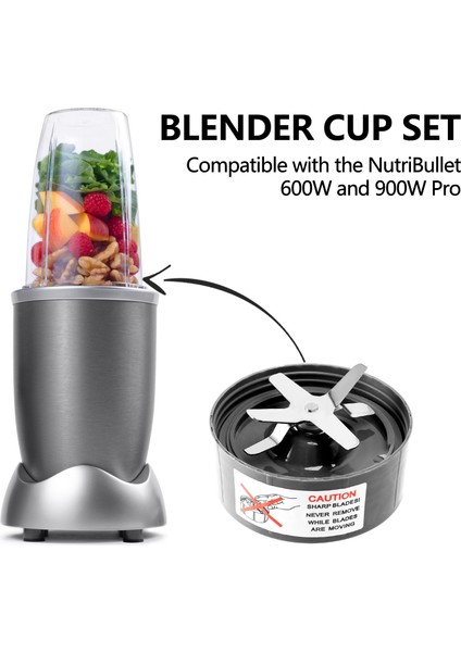 Nutribullet 600W 900W Sıkma Bıçağı Için Meyve Sıkacağı Yedek Parçaları (Yurt Dışından)