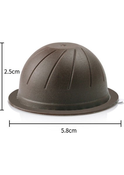 Nespresso VERTUO-150ML Için 6 Adet Yeniden Kullanılabilir Kahve Kapsülü Bardak Filtresi (Yurt Dışından)