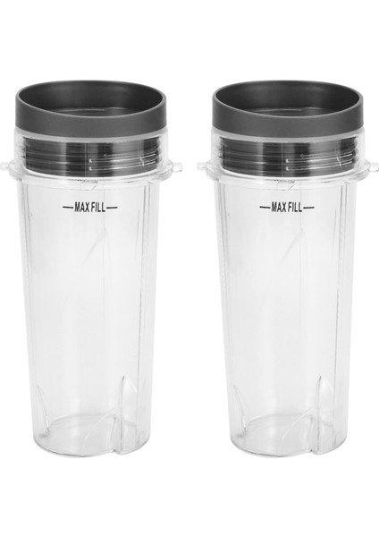 Ninja 16 Oz Kupası Için Nutri Ninja BL770 Için Tek Servis (2'li Paket) (Yurt Dışından)