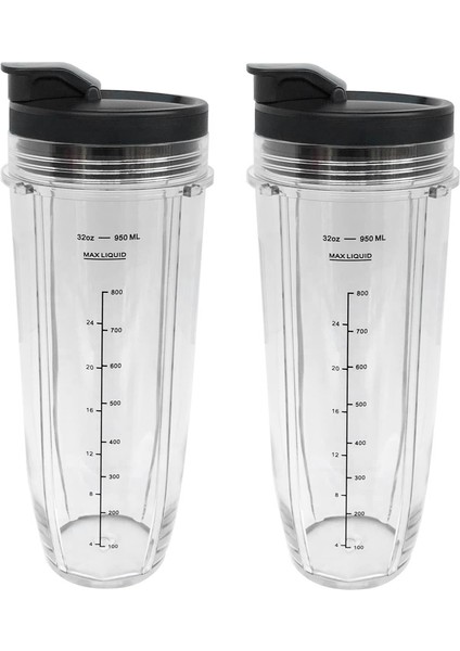 Nutri Ninja BL450 BL640 BL480 Için 32 Oz Meyve Sıkacağı Kupasının Değiştirilmesi (Yurt Dışından)