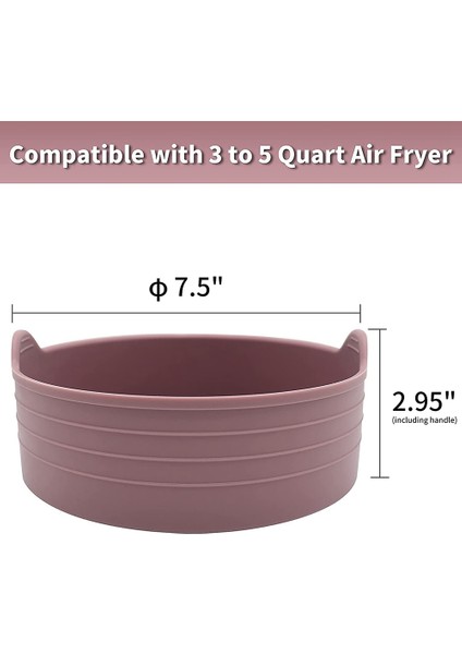 Hava Fritözü Silikon Pot-7.5inç Değiştirilebilir Parşömen Kağıdı (Yurt Dışından) modelleri