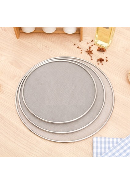 Hava Fritöz Aksesuarları Paslanmaz Çelik Yağ Sıçrama Ekranı 19CM (Yurt Dışından)