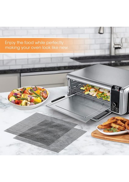 Ninja Foodi SP101 SP201 Için 3 Paket 12 Inç Hava Fritöz Fırın Gömlekleri (Yurt Dışından)