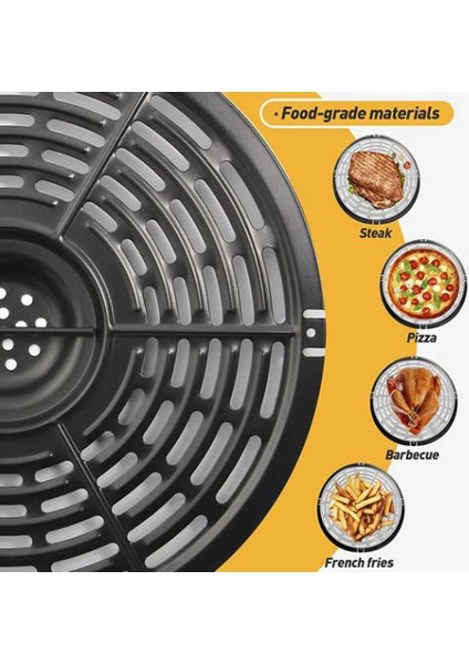 Takım Hava Fritöz Izgara Tavası, Power Gowise 5qt Hava Fritözleri, Yapışmaz (Yurt Dışından)