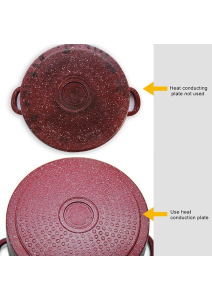 Gaz Sobası Iletim Plakası Buz Çözme Panosu Için 24CM Isı Difüzörü (Yurt Dışından)