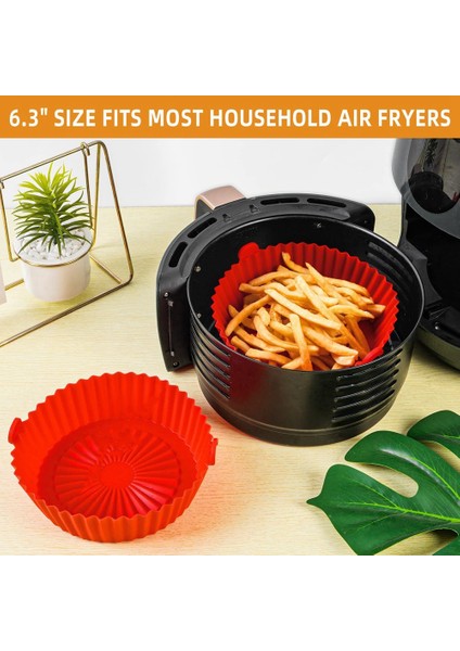 Hava Fritöz Silikon Tava, Parşömen Astar, Hava Fritöz Astar Pot (Yurt Dışından) fiyatları