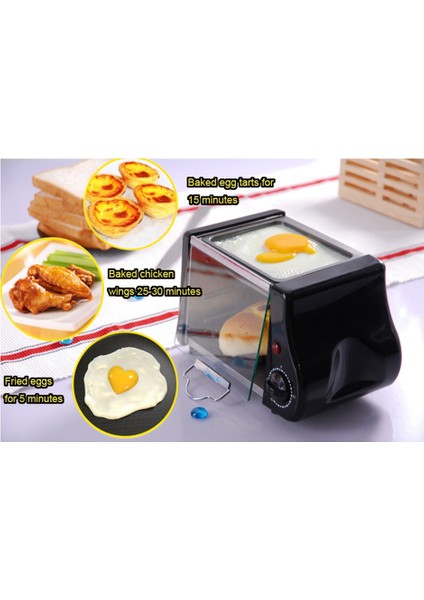 Elektrikli Fırın Tost Makinesi Kek Pişirme Makinesi Kızartma Tavası Ab Tak Pembe (Yurt Dışından)
