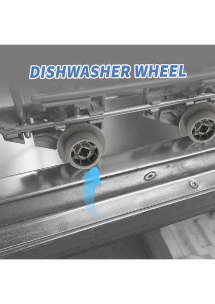 Bosch Kenmore Bulaşık Makinesi Için 8 Adet 420198 Makaralı Kasnak Aksesuarları (Yurt Dışından)