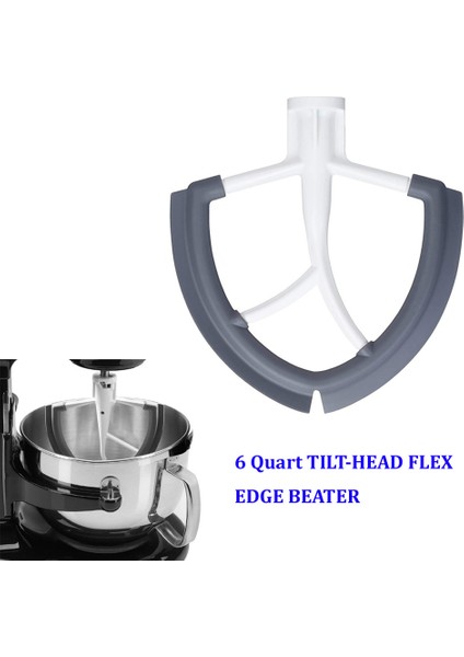 Flex Kenar Çırpıcı, Kitchenaid Mikser Için 6 Qt Kase Kaldırmalı Stand Mikser (Yurt Dışından) indirimleri