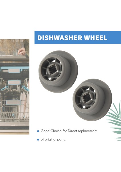 Bosch Kenmore Bulaşık Makinesi Için 8 Adet 420198 Makaralı Kasnak Aksesuarları (Yurt Dışından)