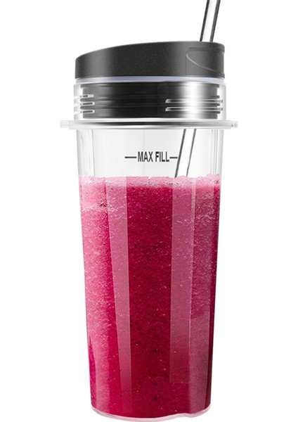Nutri Ninja BL740/BL770/BL771/BL772/BL780 Için Kapaklı Blender Kabı (Yurt Dışından)