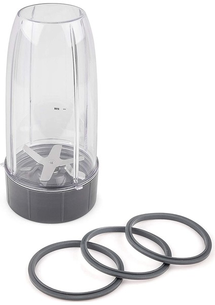 Nutribullet Için 32 Oz Bardak ve Bıçak ve Conta Halkası Kauçuk Contalar (Yurt Dışından)
